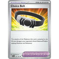 Choice Belt 176/193 Uncommon Paldea Evolved Pokemon Reverse Holo Near Mint (NM) przód