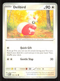 Delibird Common ME01: Mega Evolution 105/132 Near Mint (NM) przód