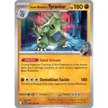 Team Rocket's Tyranitar 096/182 Rare Destined Rivals Pokemon Holo Near Mint (NM) przód
