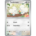 Tandemaus 167/193 Common Paldea Evolved Pokemon Reverse Holo Lightly Played (LP) przód