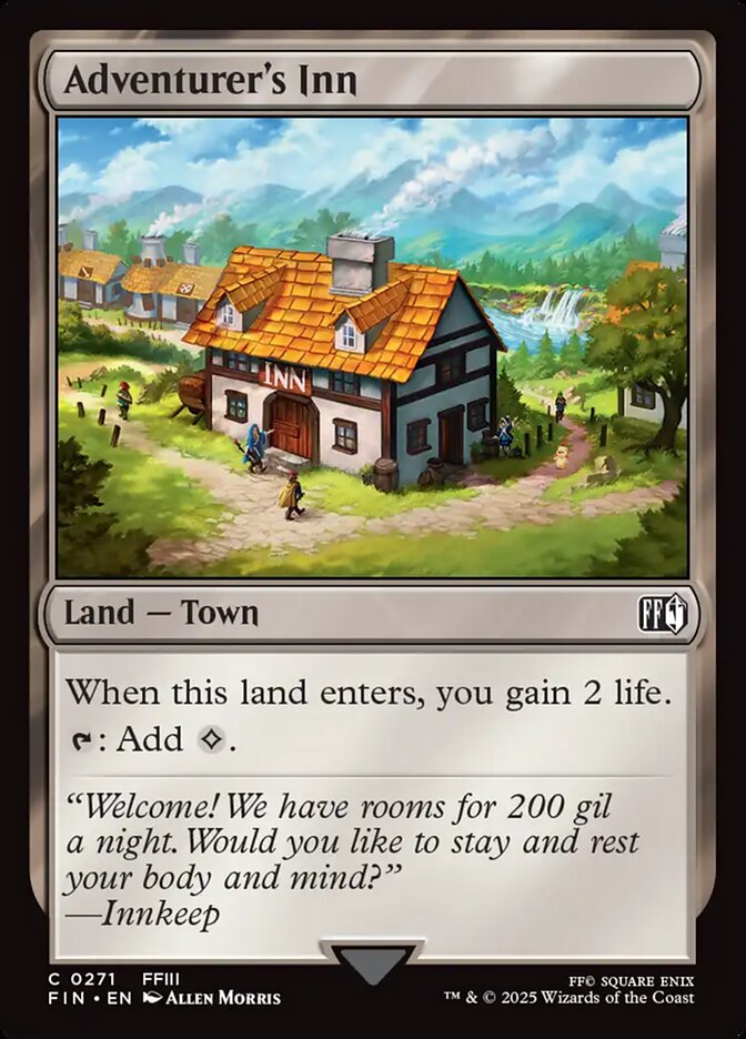 Adventurer's Inn 271 Common FINAL FANTASY Magic: The Gathering Near Mint (NM) przód