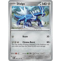 Dialga 095/132 Rare Mega Evolution Pokemon Holo Near Mint (NM) przód