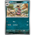 Krokorok 065/094 Common Phantasmal Flames Pokemon Reverse Holo Near Mint (NM) przód