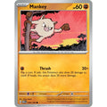 Mankey 056/165 Common 151 Pokemon Japanese Near Mint (NM) przód