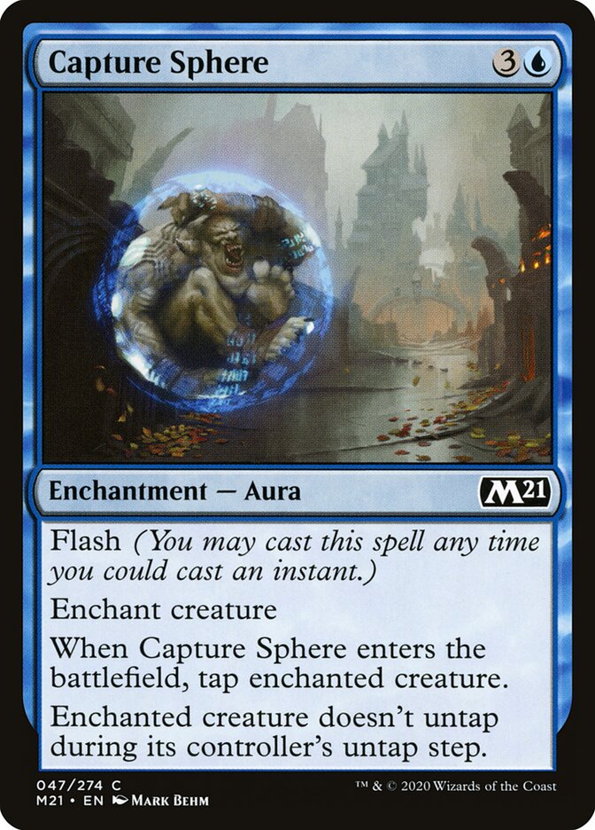 Capture Sphere 47 Common Core Set 2021 Magic: The Gathering Near Mint (NM) przód