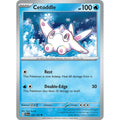 Cetoddle 054/193 Common Paldea Evolved Pokemon Reverse Holo Lightly Played (LP) przód