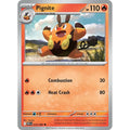 Pignite 012/086 Common SV: White Flare Pokemon Near Mint (NM) przód