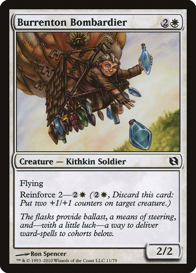 Burrenton Bombardier 11 Duel Decks: Elspeth vs. Tezzeret Magic: The Gathering Lightly Played (LP) przód