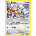 Aipom 90/114 Common Steam Siege Pokemon Lightly Played (LP) przód