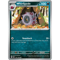 Whirlipede 055/086 Common SV: Black Bolt Pokemon Near Mint (NM) przód