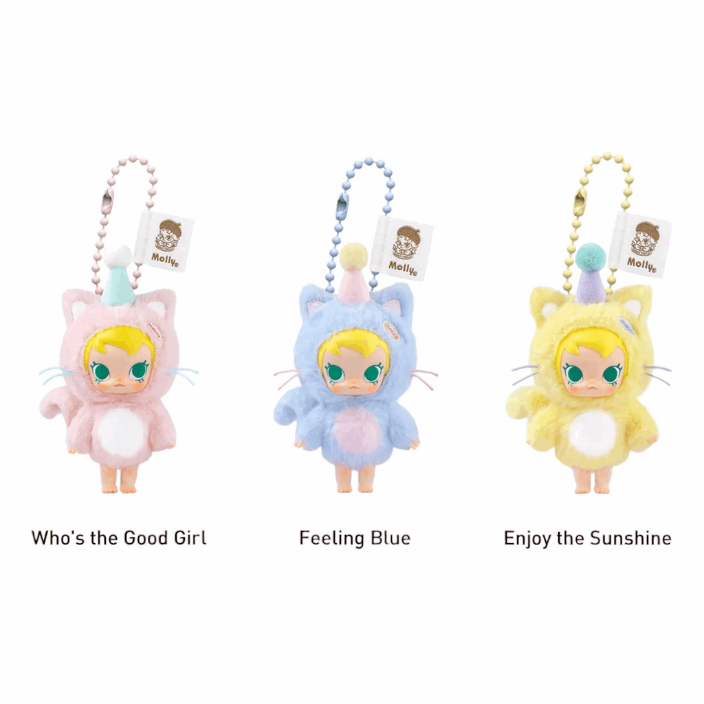 Pop Mart Baby Molly Pocket Friends Series Vinyl Plush Pendant Single (Blind Box)