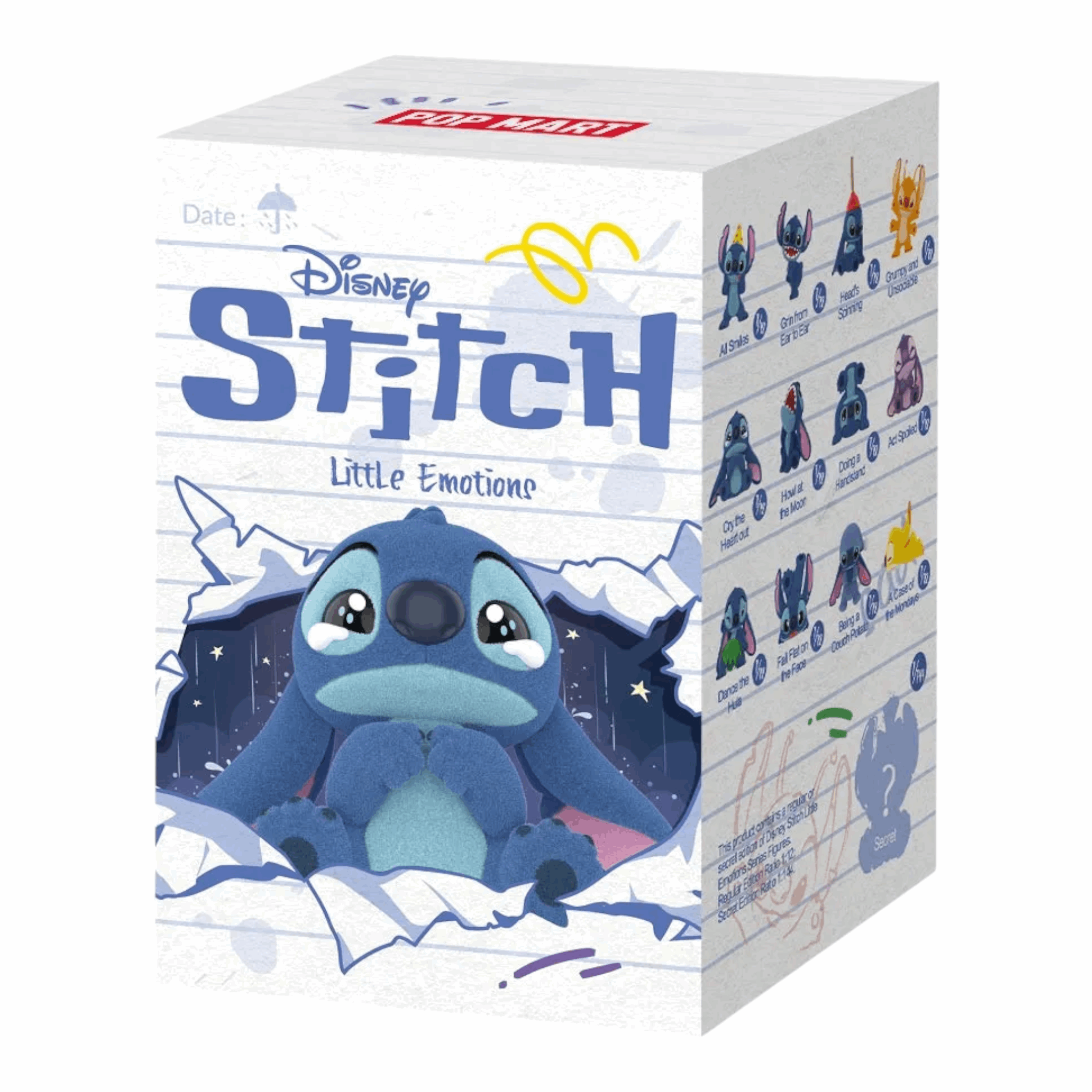 Pop Mart Disney Stitch Little Emotions Series Figure Single (Blind Box)
