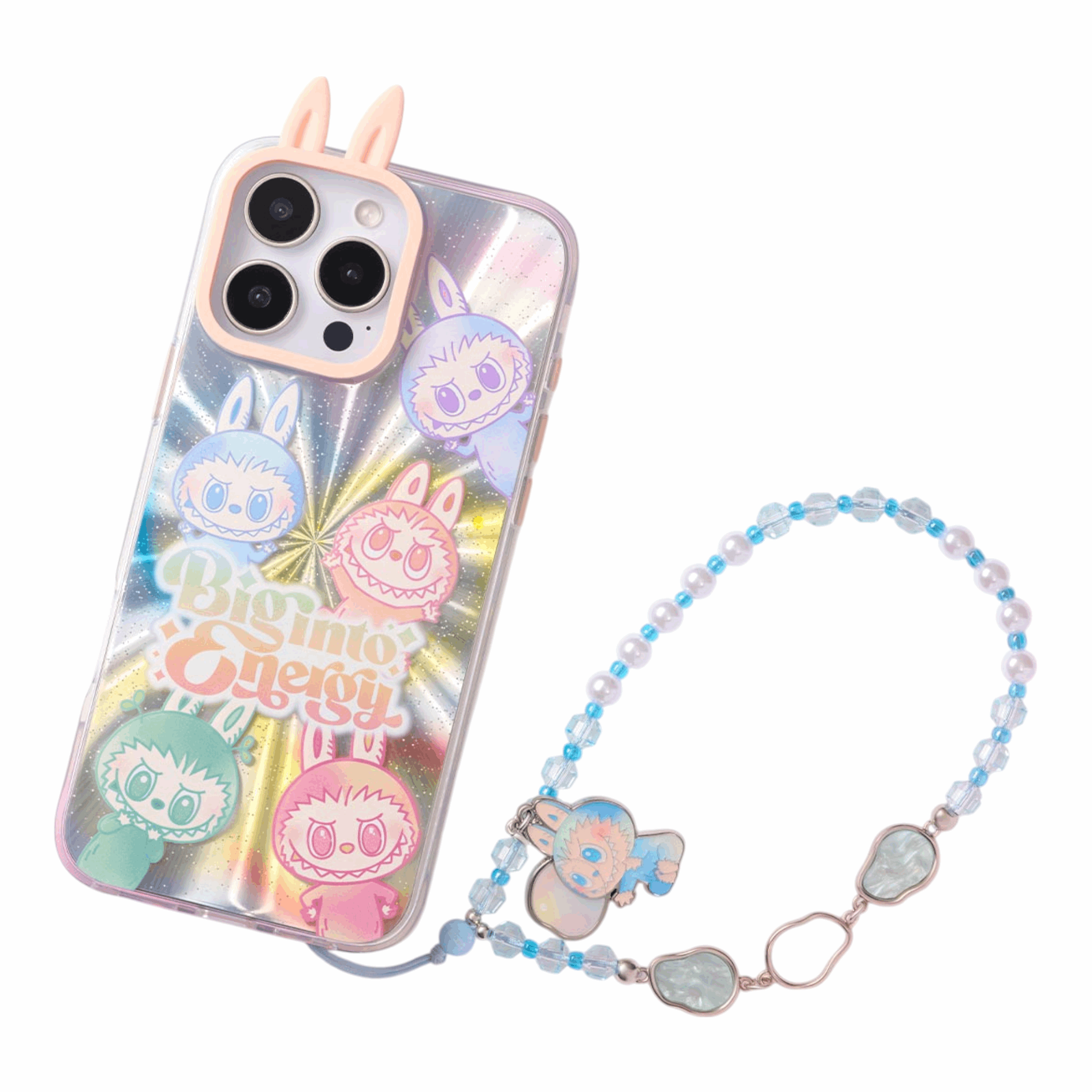 Pop Mart Labubu The Monsters Big into Energy Series Phone Charm Single (Blind Box)