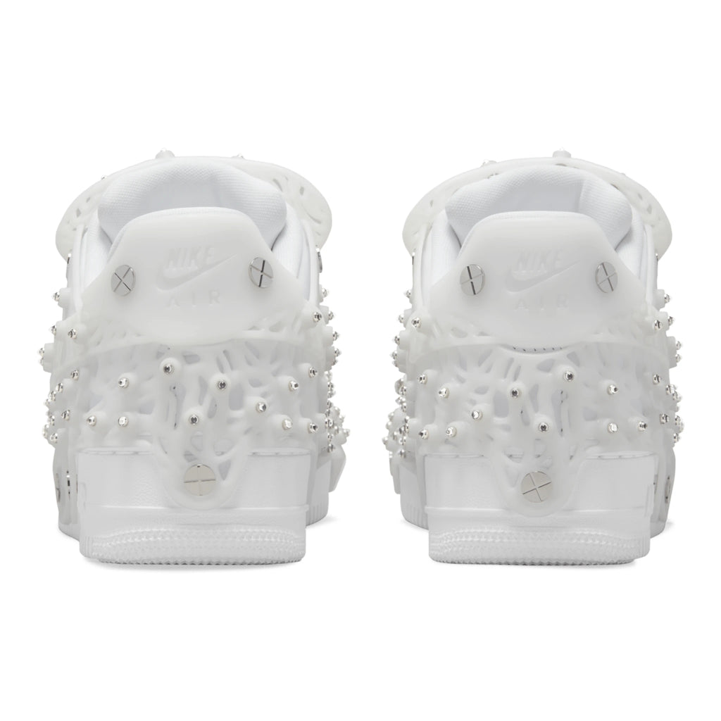 Nike Air Force 1 Low Swarovski Retroreflektierende Kristalle Weiß (Damen) - CV7668-100
