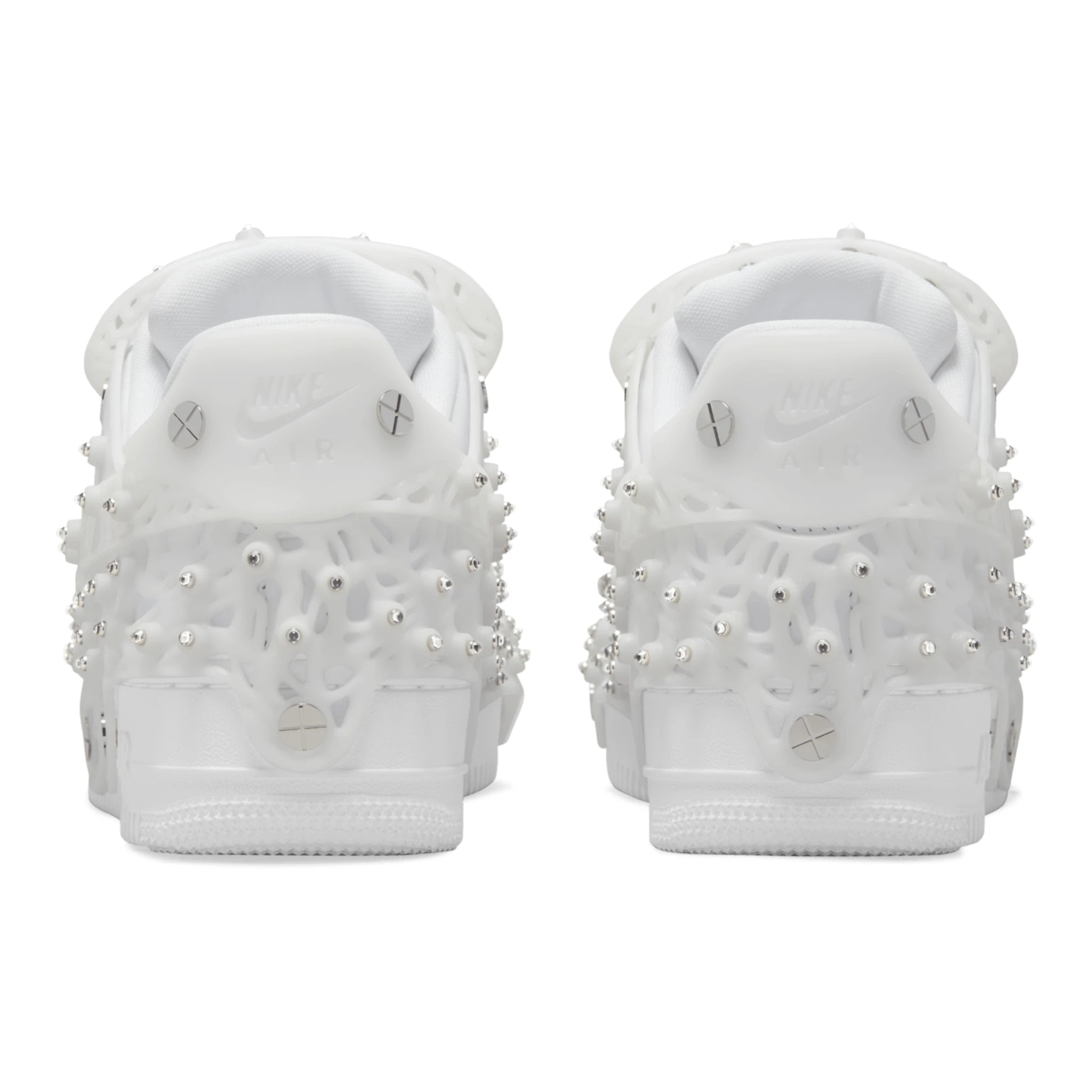 Nike Air Force 1 Low Swarovski Retroreflektierende Kristalle Weiß (Damen) - CV7668-100