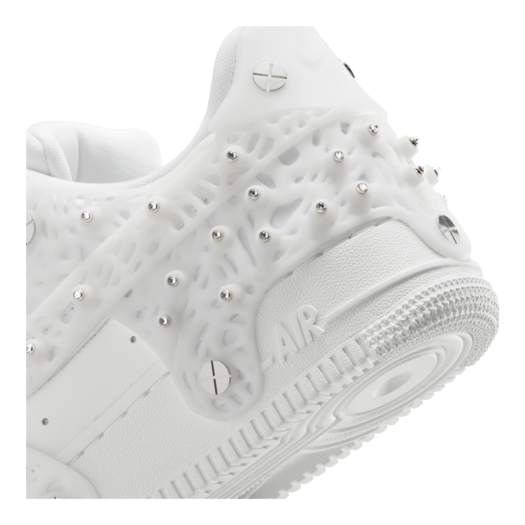 Nike Air Force 1 Low Swarovski Retroreflektierende Kristalle Weiß (Damen) - CV7668-100