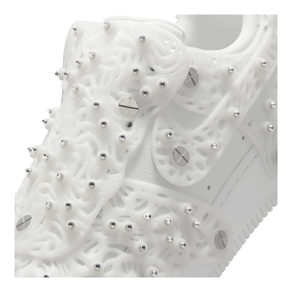 Nike Air Force 1 Low Swarovski Retroreflektierende Kristalle Weiß (Damen) - CV7668-100