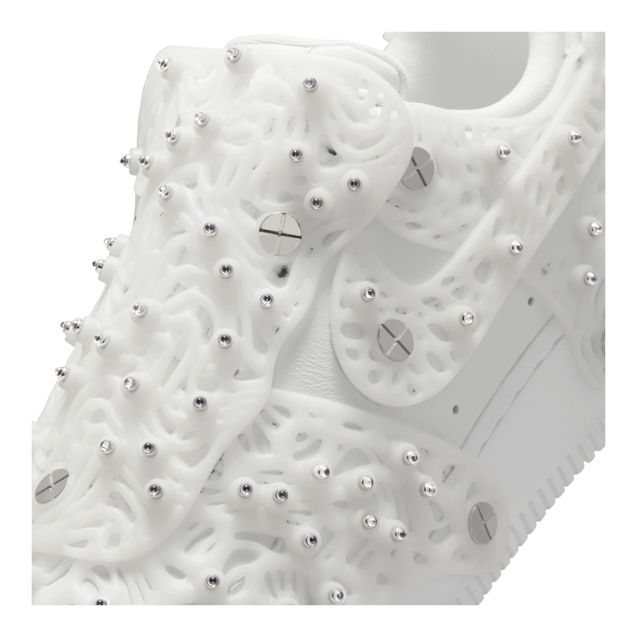 Nike Air Force 1 Low Swarovski Retroreflektierende Kristalle Weiß (Damen) - CV7668-100