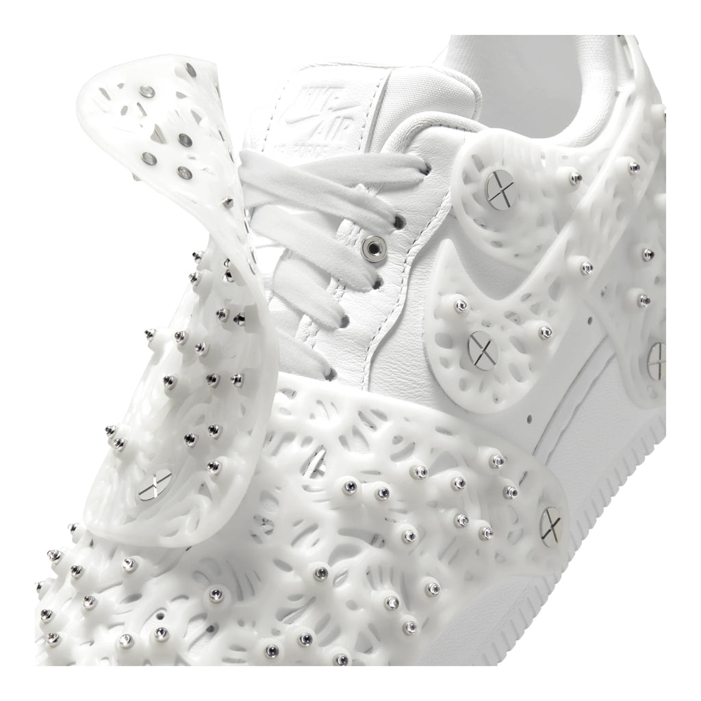Nike Air Force 1 Low Swarovski Retroreflektierende Kristalle Weiß (Damen) - CV7668-100