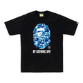 BAPE ABC Camo By Bathing Ape Tee Black/Blue - archivebyx