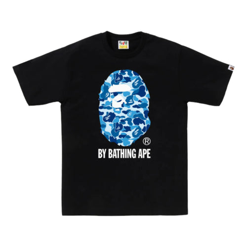 BAPE ABC Camo By Bathing Ape Tee Black/Blue - archivebyx