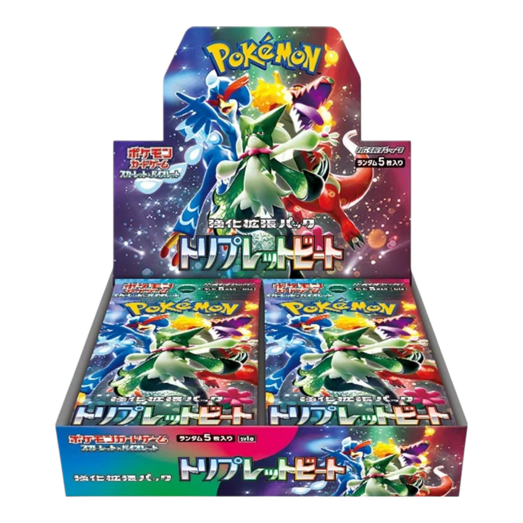 Pokemon Kartenspiel Scarlet &amp; Violet Verbesserte Erweiterung "Triplet Beat" Box Japan