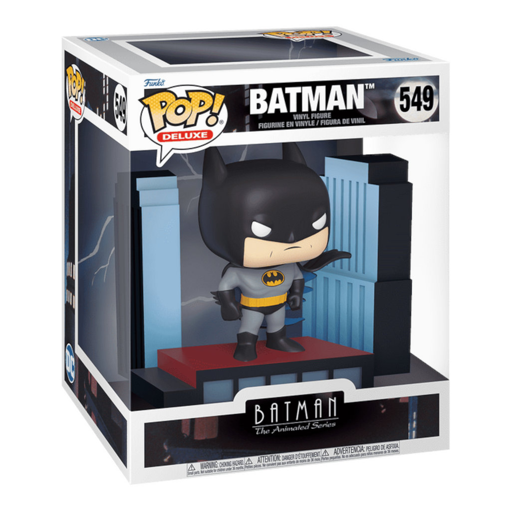 Funko POP! (83517) : Batman on Rooftop (549) POP! Deluxe: Batman The Animated Series