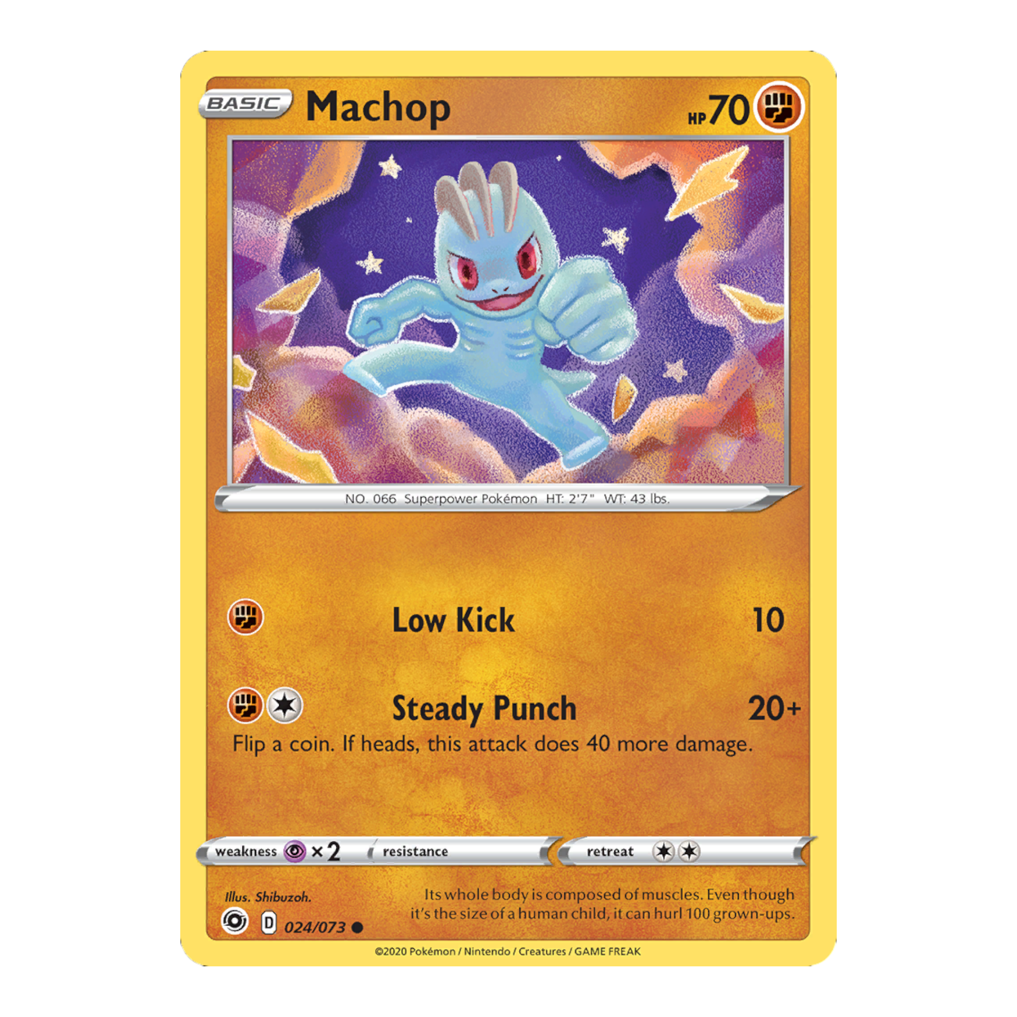 Pokémon Machop #024/073