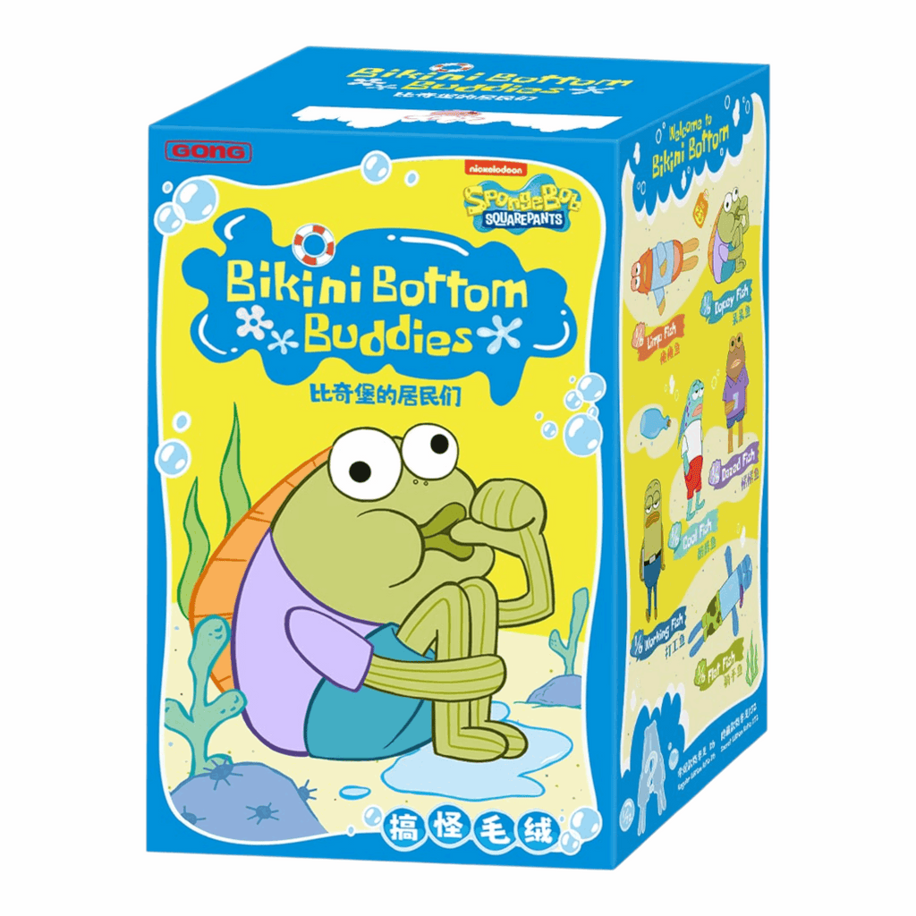 Pop Mart x Bikini Bottom Buddies Plush Single (Blind Box)