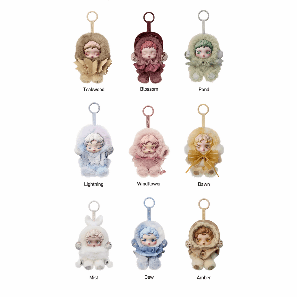 Pop Mart L'impressionnisme θSKULLPANDA Series Plush Doll Sealed Case (9 Blind Box)