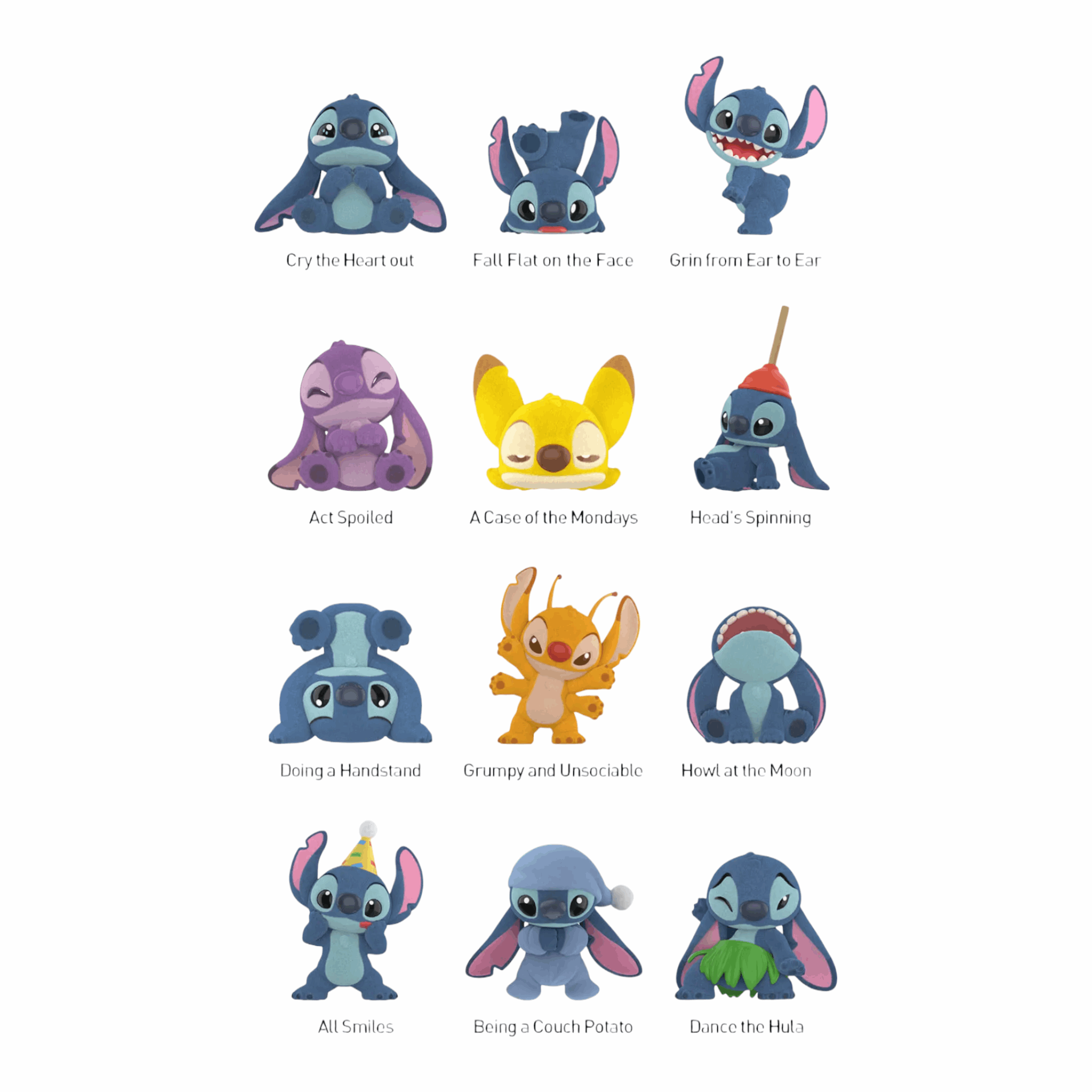 Pop Mart Disney Stitch Little Emotions Series Figure Sealed Case (12 Blind Box)