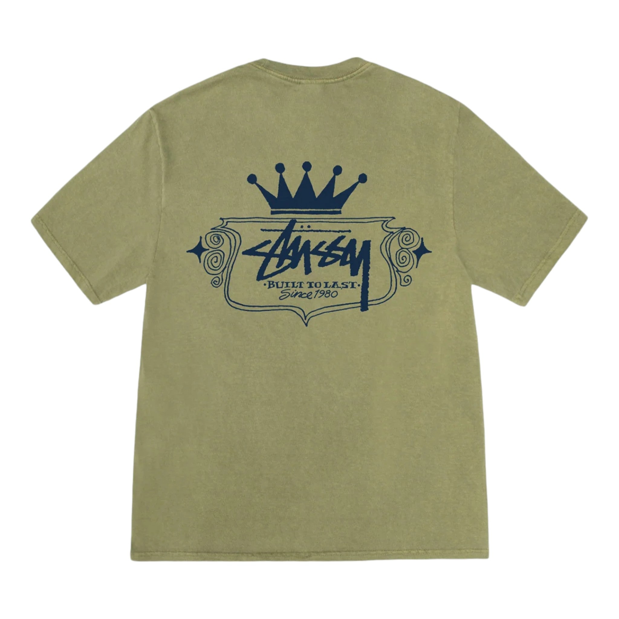 Stussy Built To Last Tee Pigment Dyed - archivebyx