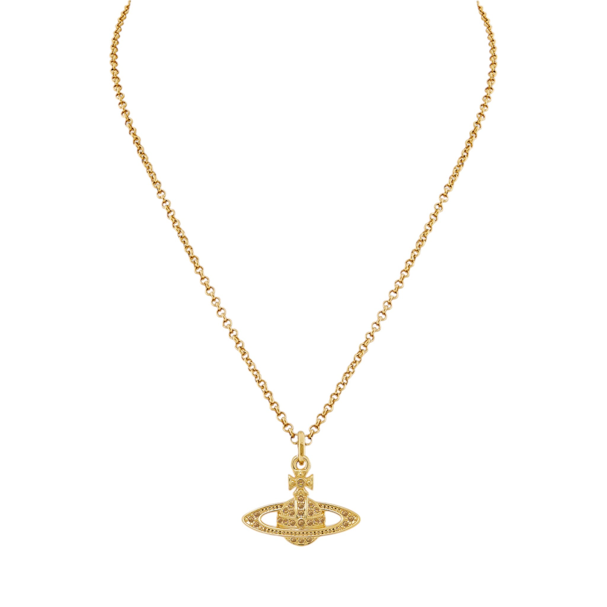 Vivienne Westood Mini Bas Relief Pendant Necklace - archivebyx