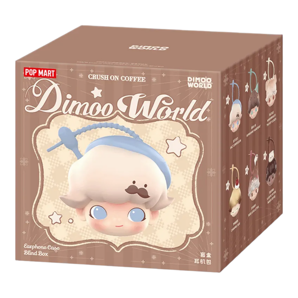 Pop Mart DIMOO Crush on Coffee Series Earphone Case Single (Blind Box)