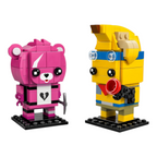 LEGO 40760 BrickHeadz Przygodowy Skórek z Tropików i Dowódczyni Drużyny Przytulanek