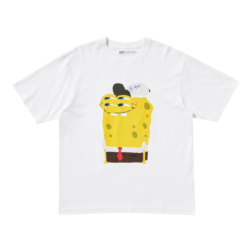 Uniqlo x CPFM Spongebob Squarepants UT Graphic T-Shirt White - archivebyx