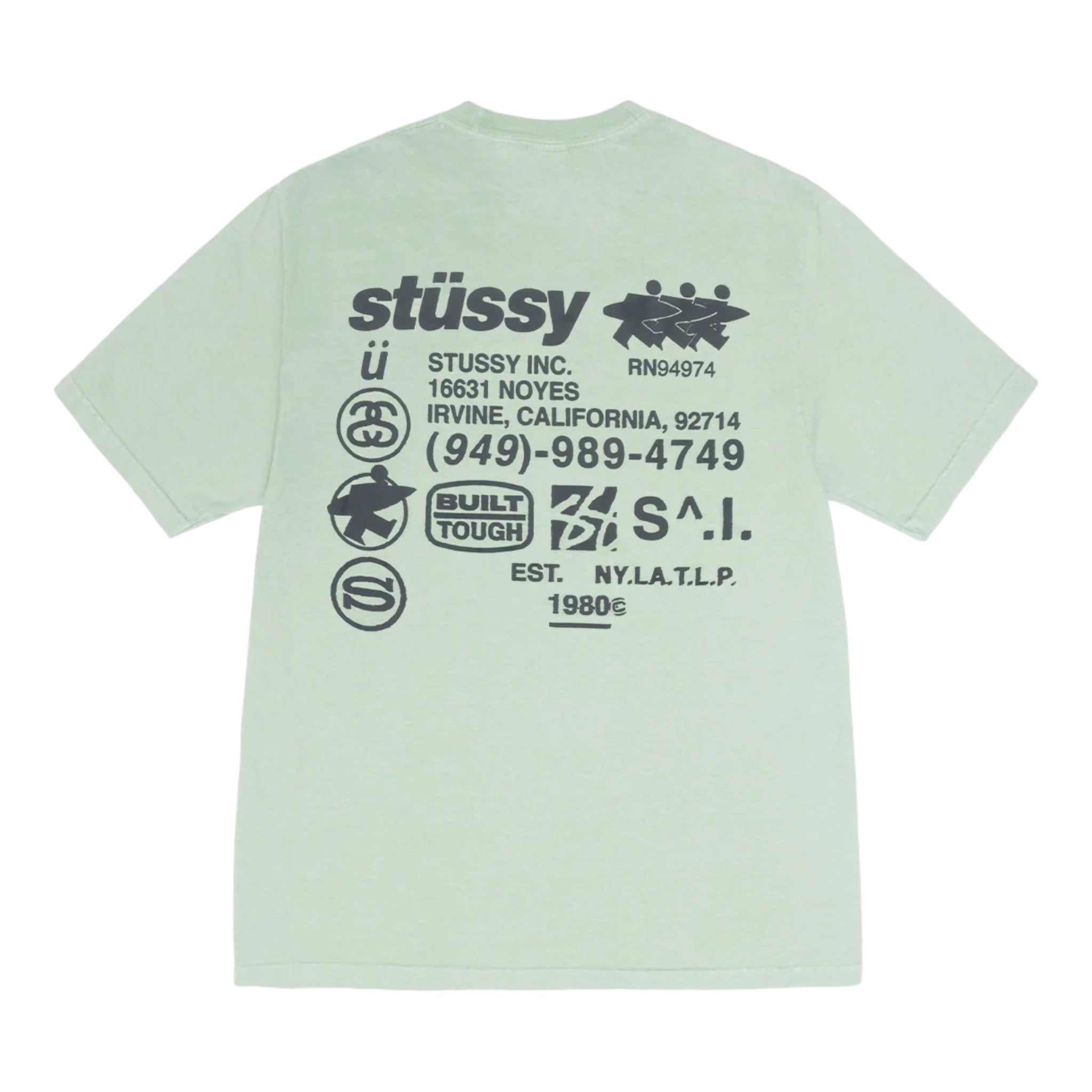 Stussy DNA Tee Pigment Dyed - archivebyx