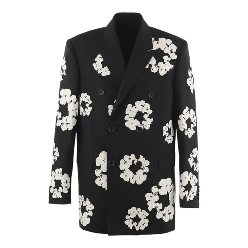 Denim Tears x SAINT Mxxxxxx COTTON WREATH Tailored Jacket - archivebyx