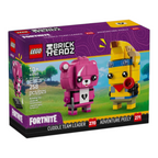 LEGO 40760 BrickHeadz Przygodowy Skórek z Tropików i Dowódczyni Drużyny Przytulanek