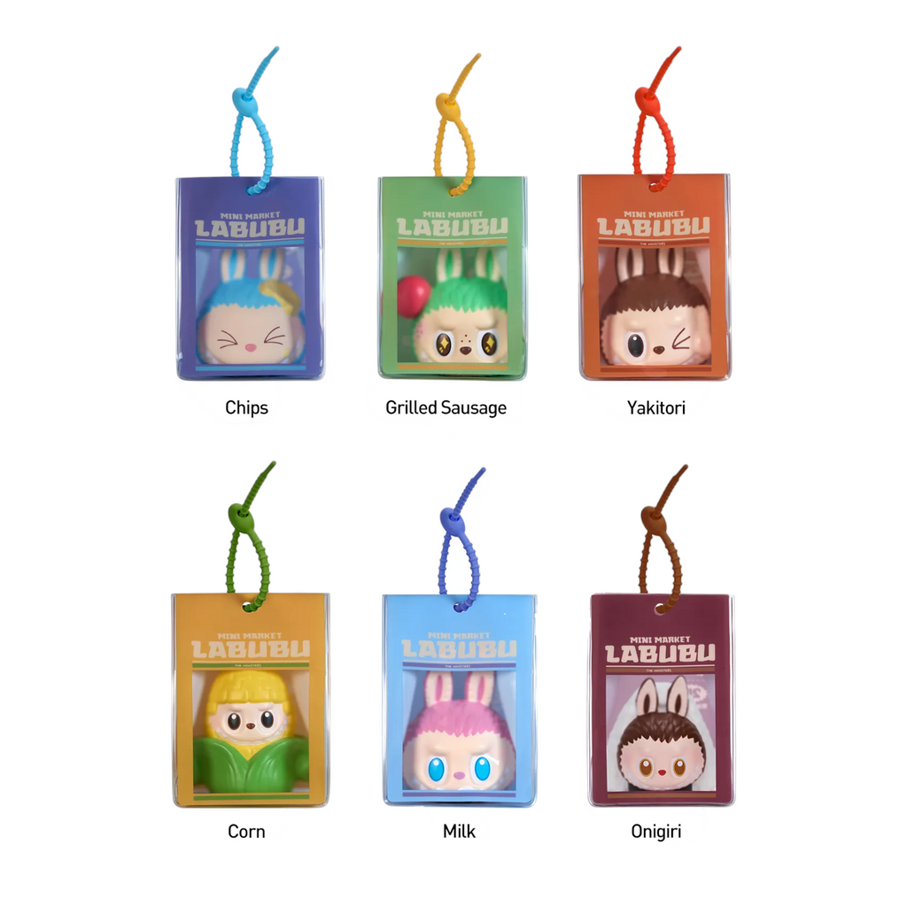 その他 POPMART THE MONSTERS Wacky Mart LABUBU Pop Mart Labubu The Monsters Wacky Mart Series Squishy Charm