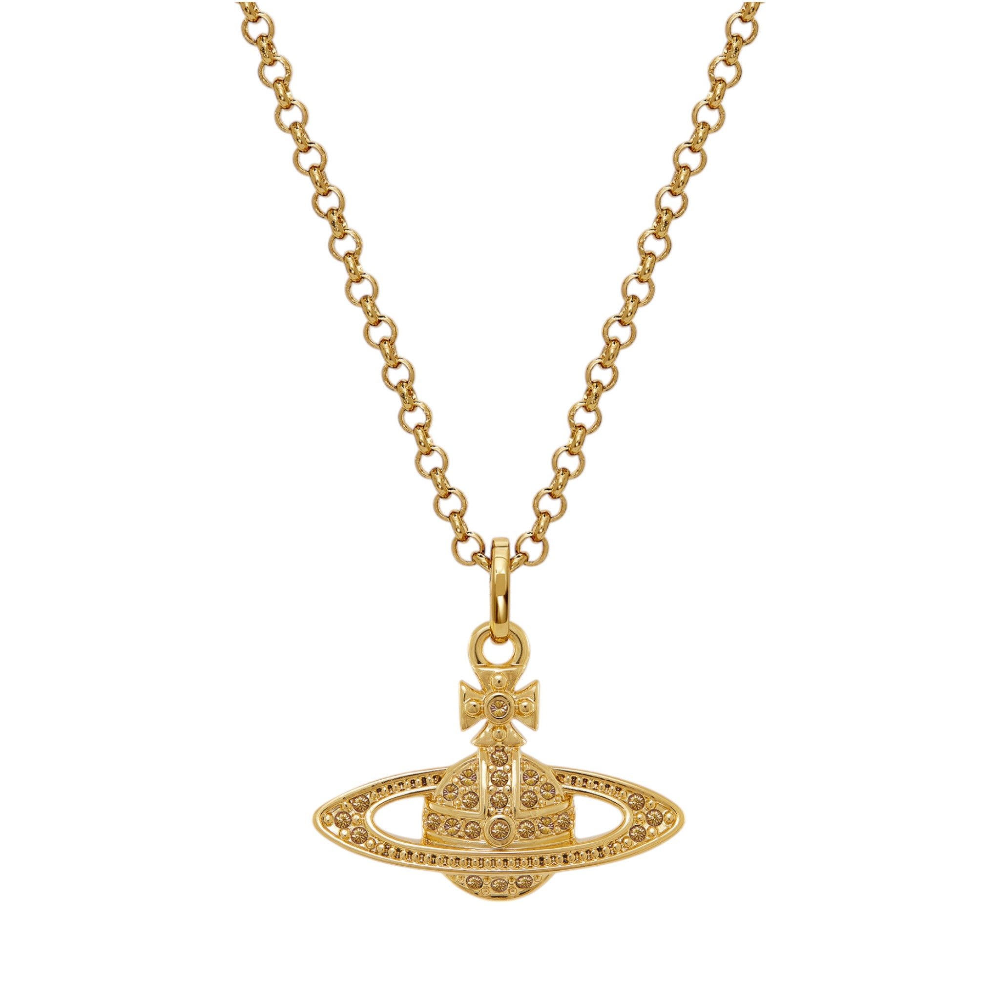 Vivienne Westood Mini Bas Relief Pendant Necklace - archivebyx
