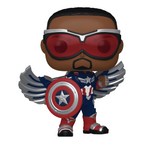 Funko POP! (75990) : Captain America (Sam Wilson)(1364) POP! Marvel: Captain America Brave New World  Funko