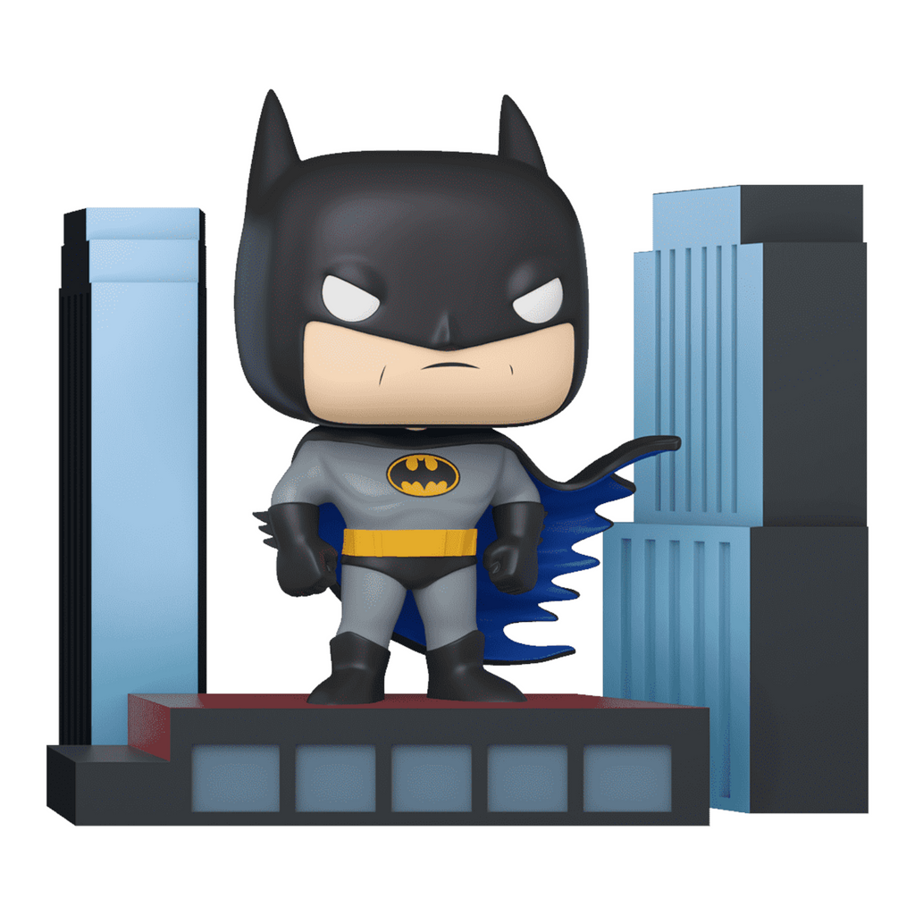 Funko POP! (83517) : Batman on Rooftop (549) POP! Deluxe: Batman The Animated Series