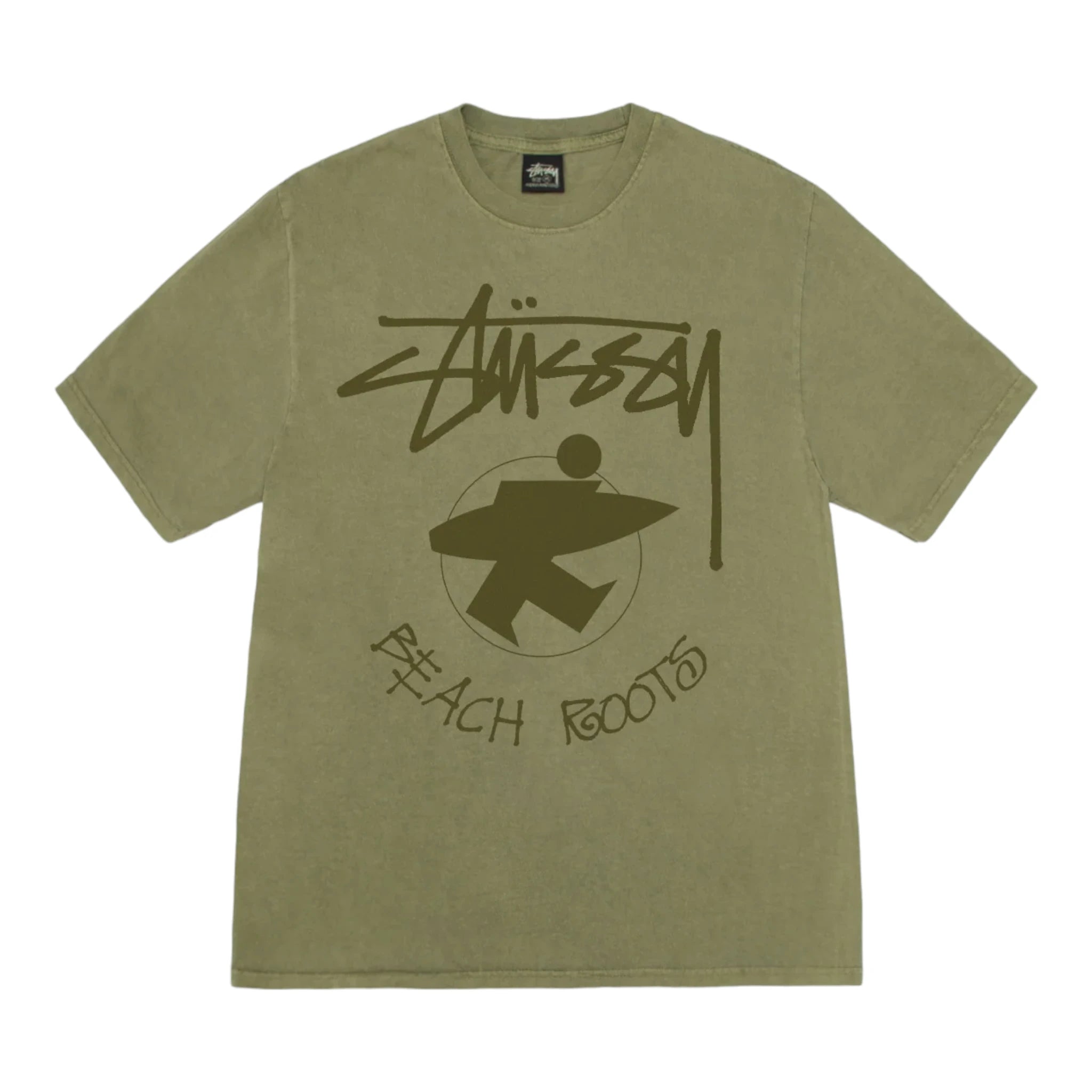 Stussy Beach Roots Tee Pigment Dyed - archivebyx