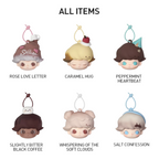 Pop Mart DIMOO Crush on Coffee Series Earphone Case Sealed Case (6 Blind Box)