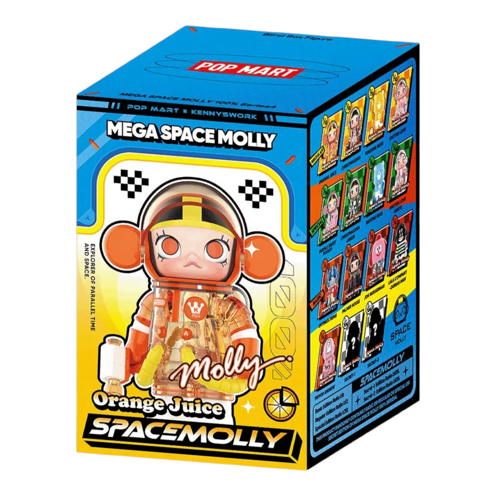 Pop Mart Mega Space Molly Series 4 100% Single (Blind Box)