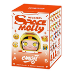 Pop Mart Mega Space Molly x emoji Series 100% Single (Blind Box)