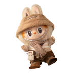 Pop Mart Labubu, die Monster, Dress Be Latte, Vinyl-Plüschpuppe