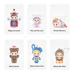 Pop Mart Hacipupu Rolling Time Machine Series Figures Single Blind Box Single (Blind Box)