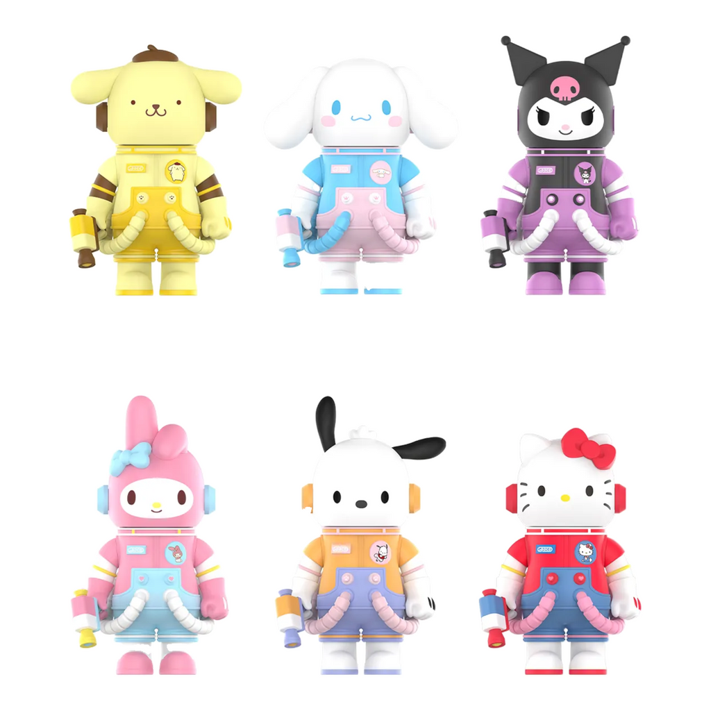 Pop Mart Mega Space Molly Sanrio Characters Series Sealed (6 Blind Boxes) 400%